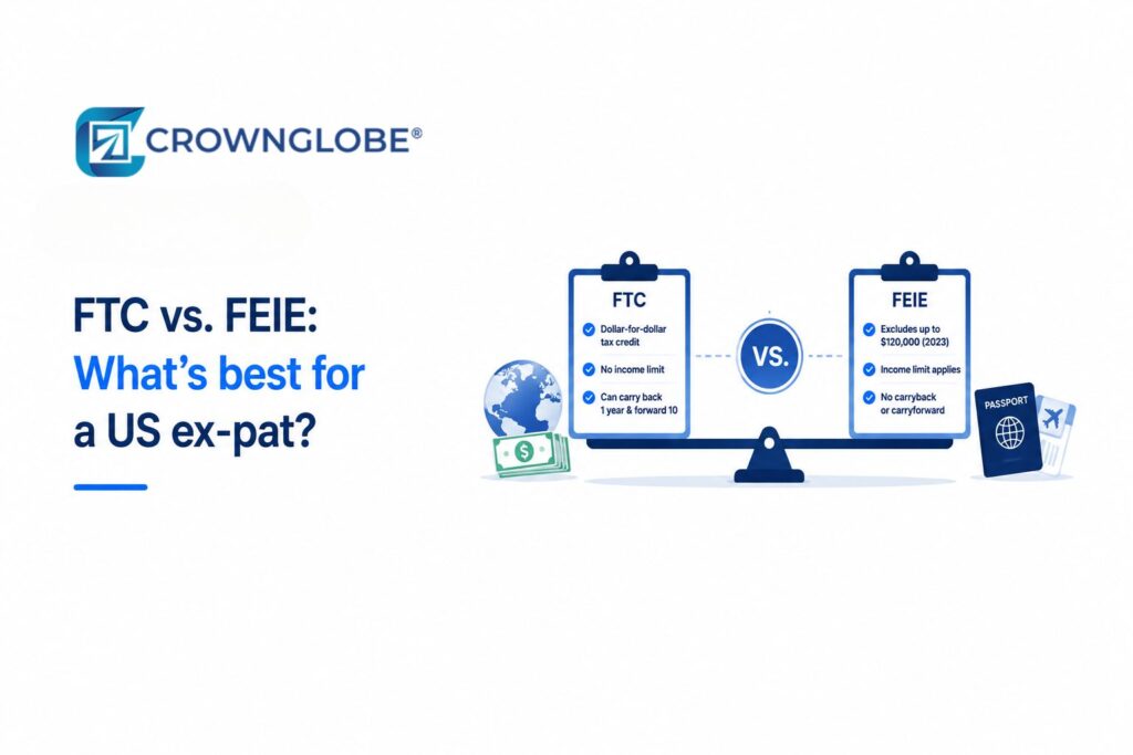 FTC vs. FEIE: What’s best for a US ex-pat?