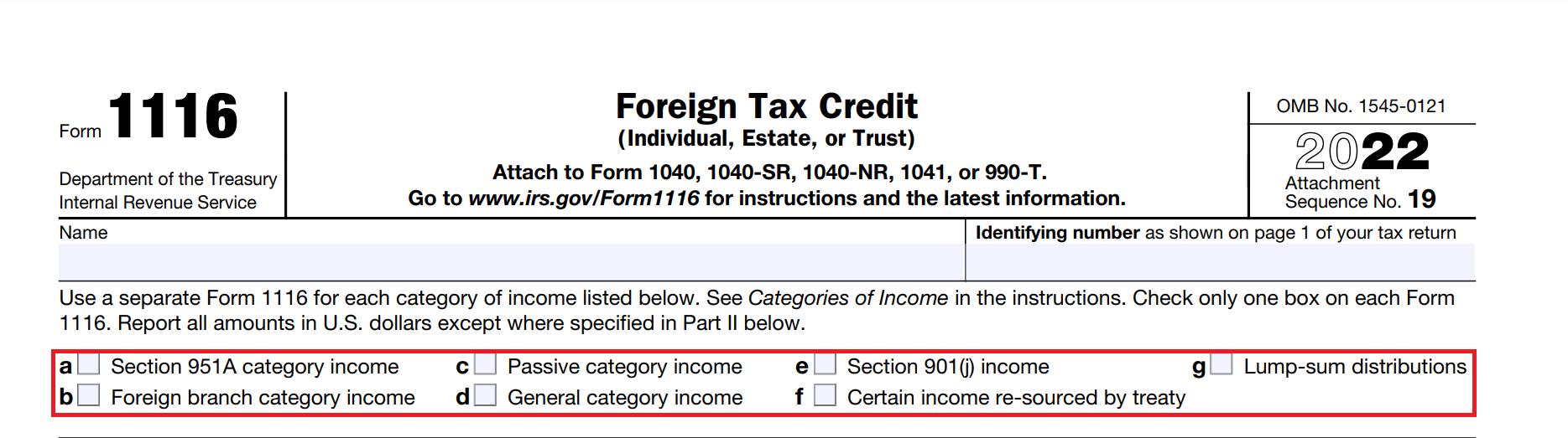 A Step By Step Guide On Claiming The Foreign Tax Credit Ftc Crownglobe 4843