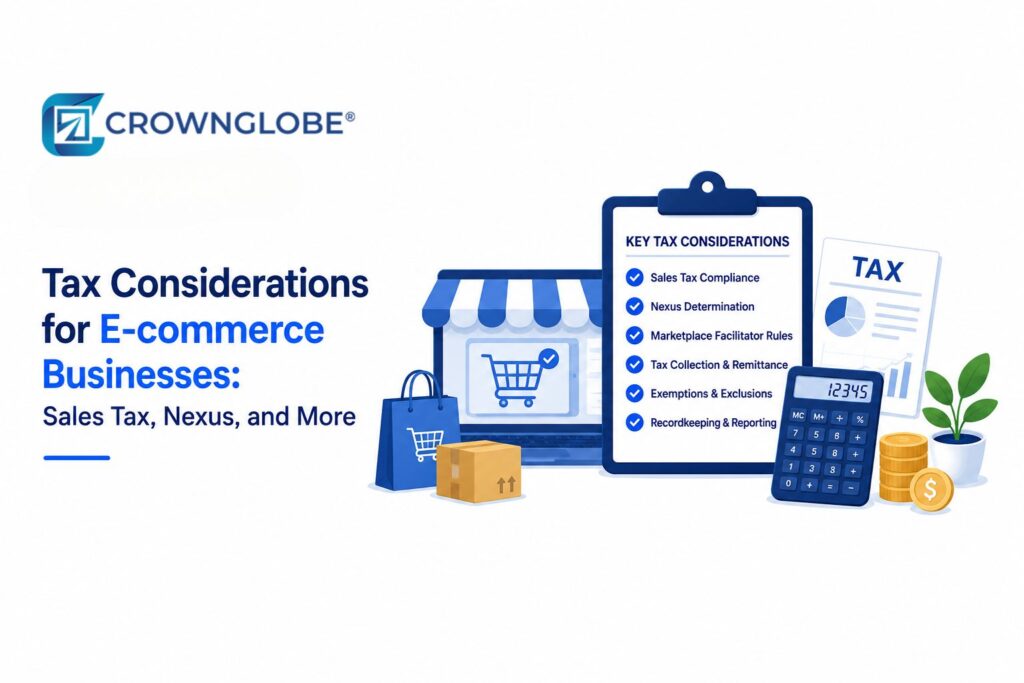 Tax Considerations for E-commerce Businesses: Sales Tax, Nexus, and More