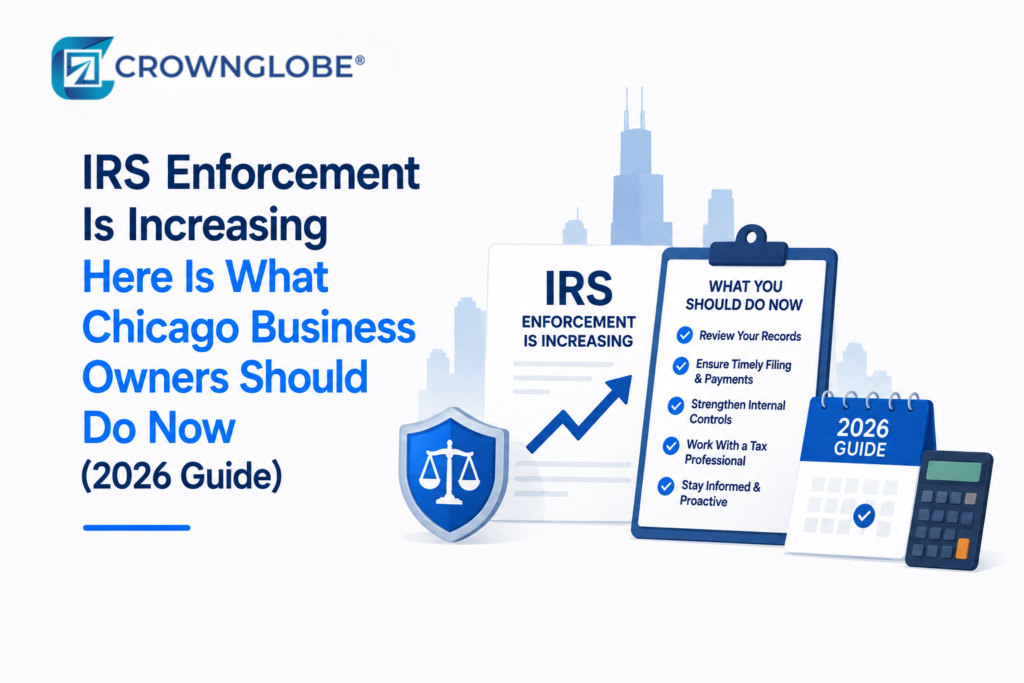 IRS Enforcement Is Increasing Here Is What Chicago Business Owners Should Do Now (2026 Guide)