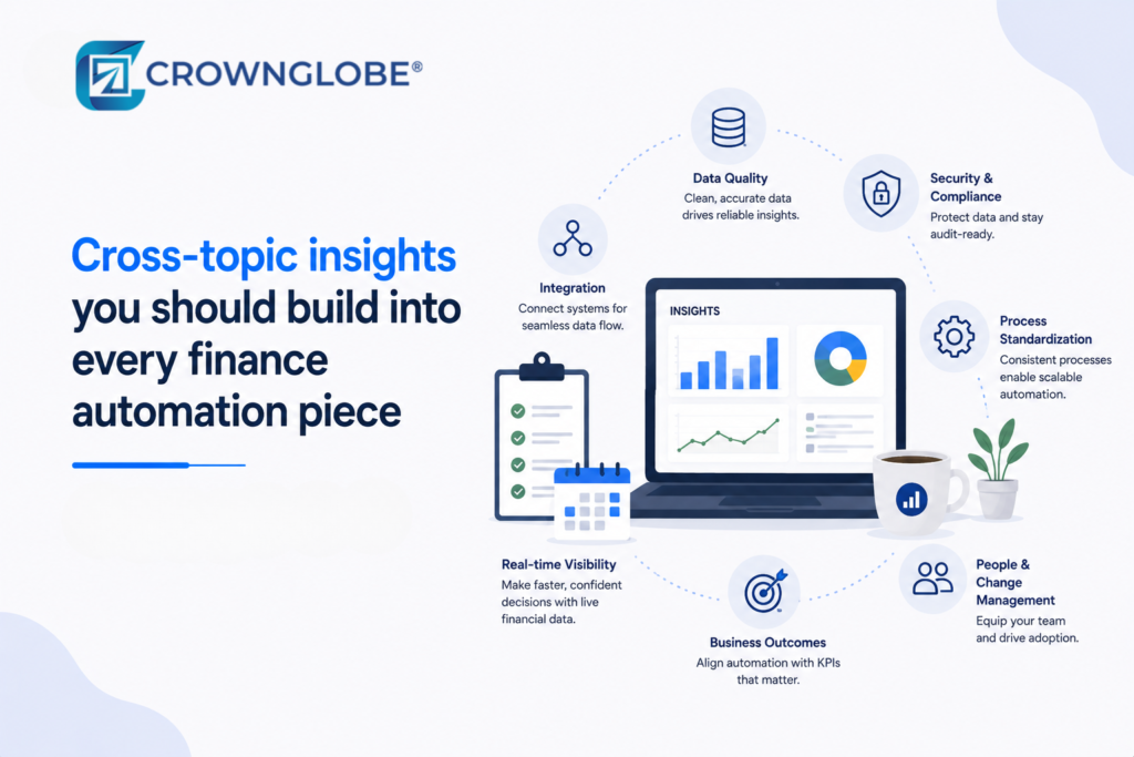 Cross-topic Insights You Should Build Into Every Finance Automation Piece