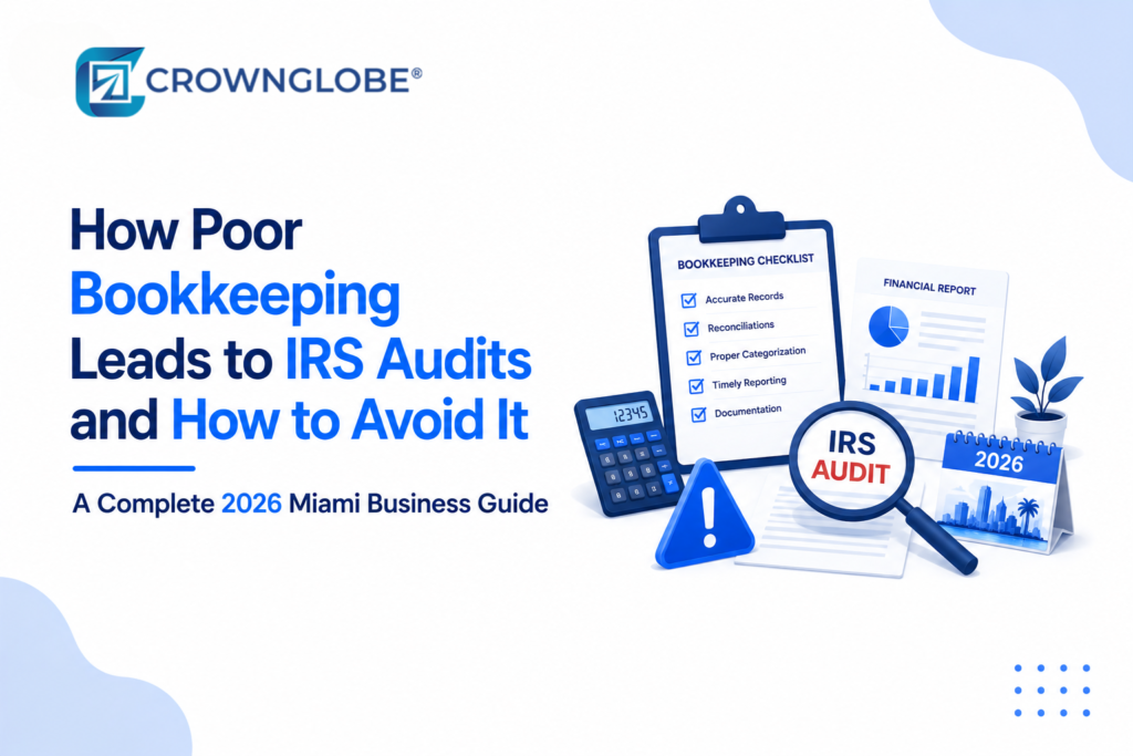 How Poor Bookkeeping Leads to IRS Audits and How to Avoid It A Complete 2026 Miami Business Guide