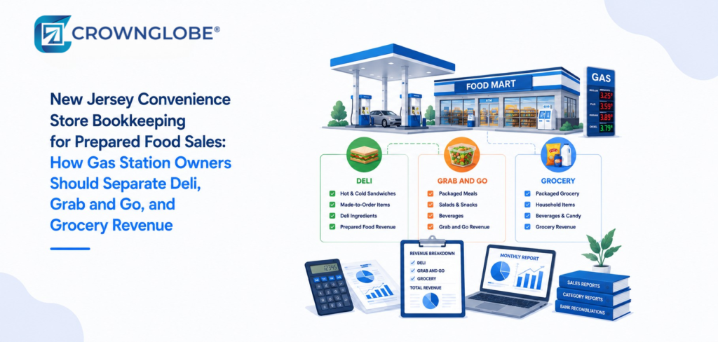 New Jersey Convenience Store Bookkeeping for Prepared Food Sales: How Gas Station Owners Should Separate Deli, Grab and Go, and Grocery Revenue