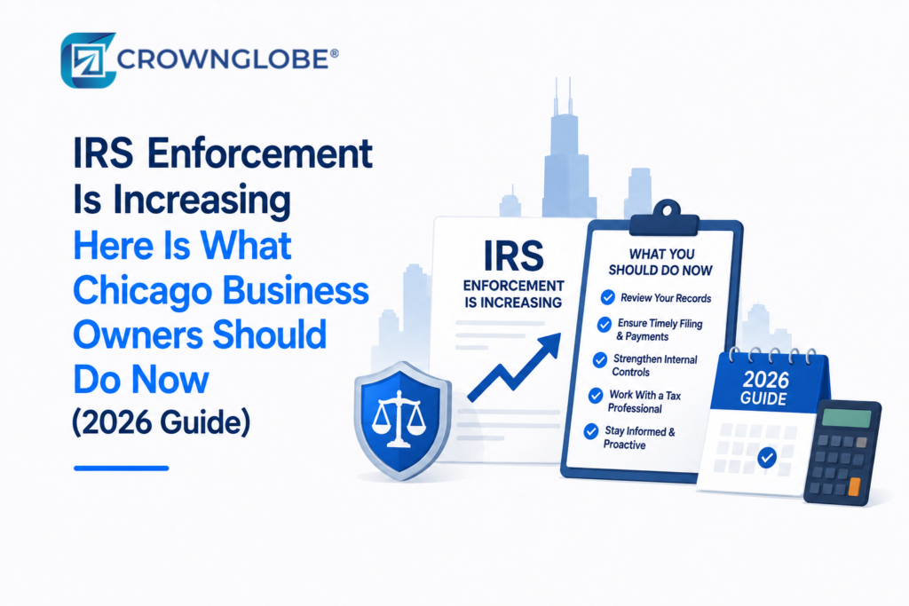 IRS Enforcement Is Increasing Here Is What Chicago Business Owners Should Do Now (2026 Guide)