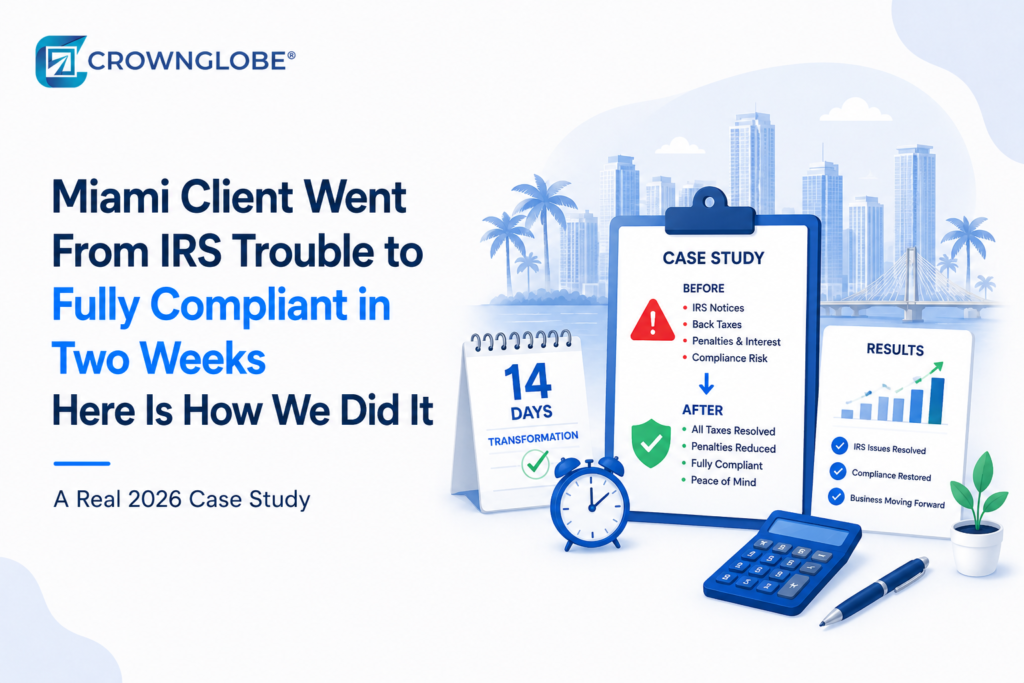Miami Client Went From IRS Trouble to Fully Compliant in Two Weeks Here Is How We Did It A Real 2026 Case Study