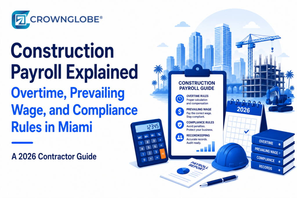 Construction Payroll Explained Overtime Prevailing Wage and Compliance Rules in Miami A 2026 Contractor Guide