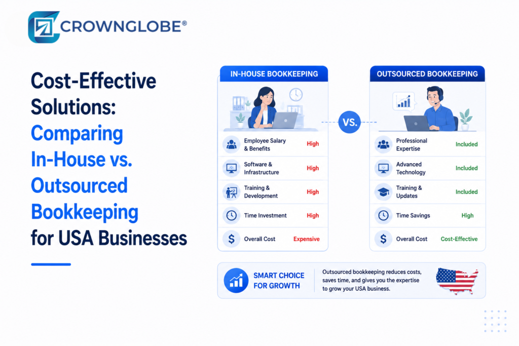 Cost-Effective Solutions: Comparing In-House vs. Outsourced Bookkeeping for USA Businesses