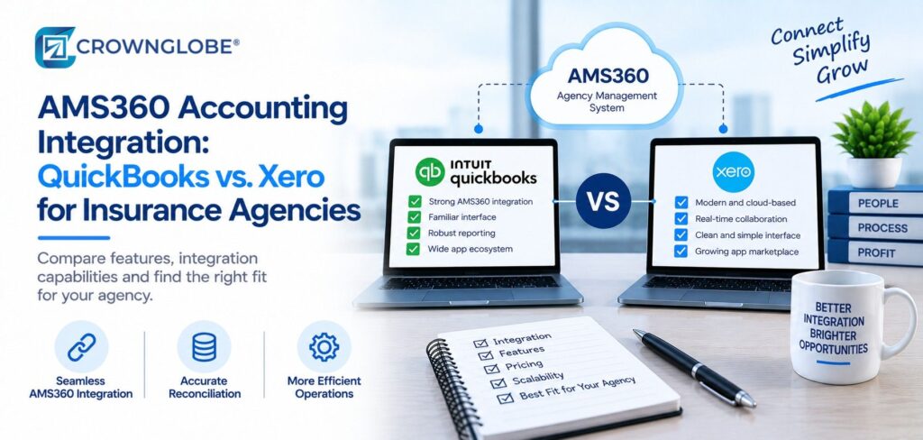 AMS360 Accounting Integration: QuickBooks vs. Xero for Insurance Agencies