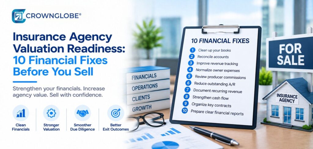 Insurance Agency Valuation Readiness: 10 Financial Fixes Before You Sell
