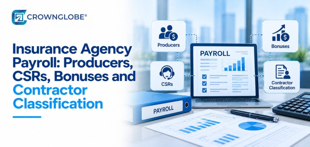 Insurance Agency Payroll: Producers, CSRs, Bonuses and Contractor Classification